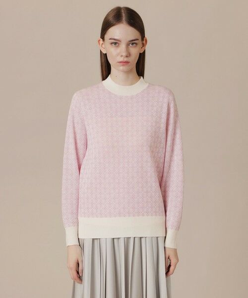 MACKINTOSH LONDON / マッキントッシュ ロンドン  ニット・セーター | ブリリアントアンドリュージャカードニットプルオーバー | 詳細3