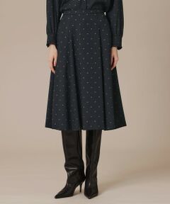 MACKINTOSH LONDON / マッキントッシュ ロンドン  ロング・マキシ丈スカート | Ｍドットプリントスカート