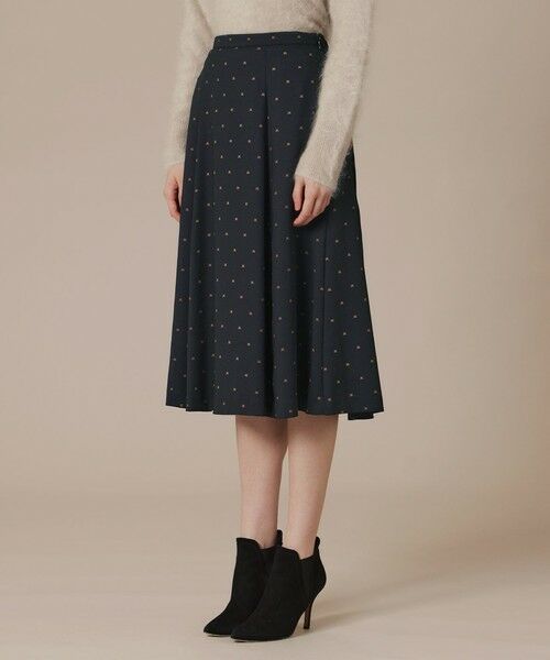 MACKINTOSH LONDON / マッキントッシュ ロンドン  ロング・マキシ丈スカート | Ｍドットプリントスカート | 詳細4