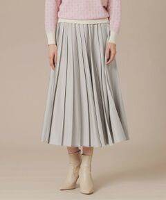 MACKINTOSH LONDON / マッキントッシュ ロンドン  ロング・マキシ丈スカート | 【Precious12月号】ハンマーサテンプリーツスカート