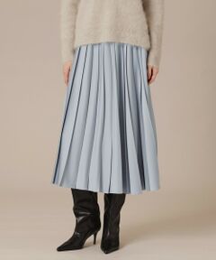 MACKINTOSH LONDON / マッキントッシュ ロンドン  ロング・マキシ丈スカート | 【Precious12月号】ハンマーサテンプリーツスカート