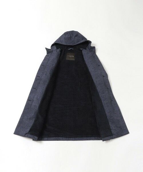MACKINTOSH LONDON / マッキントッシュ ロンドン その他アウター | 【ROSLEY/ロズリーフード】デニムプリントソロタフタコート | 詳細8