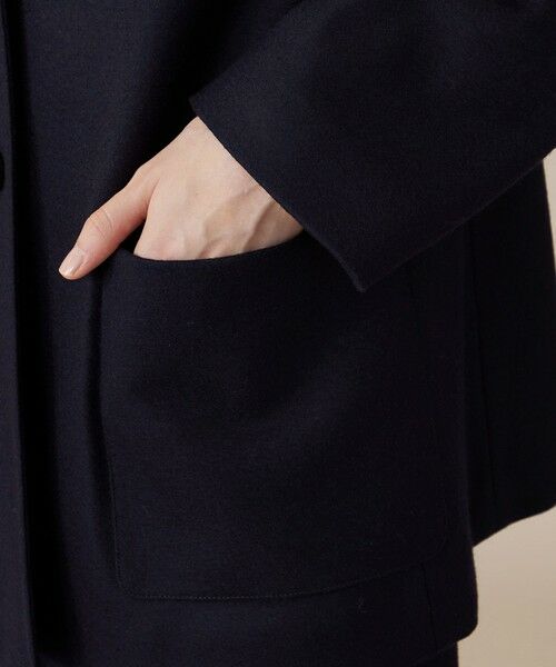 MACKINTOSH LONDON / マッキントッシュ ロンドン ノーカラージャケット | ウールスムースジャケット | 詳細7