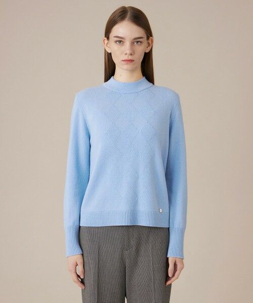 MACKINTOSH LONDON / マッキントッシュ ロンドン  ニット・セーター | ウールカシミヤアーガイルニット | 詳細4