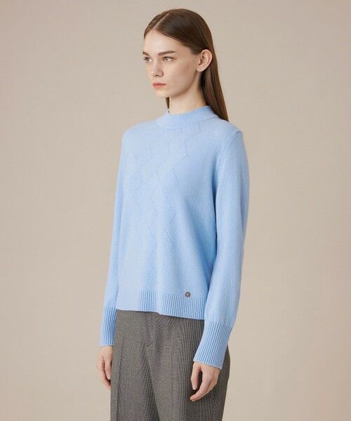 MACKINTOSH LONDON / マッキントッシュ ロンドン  ニット・セーター | ウールカシミヤアーガイルニット | 詳細5