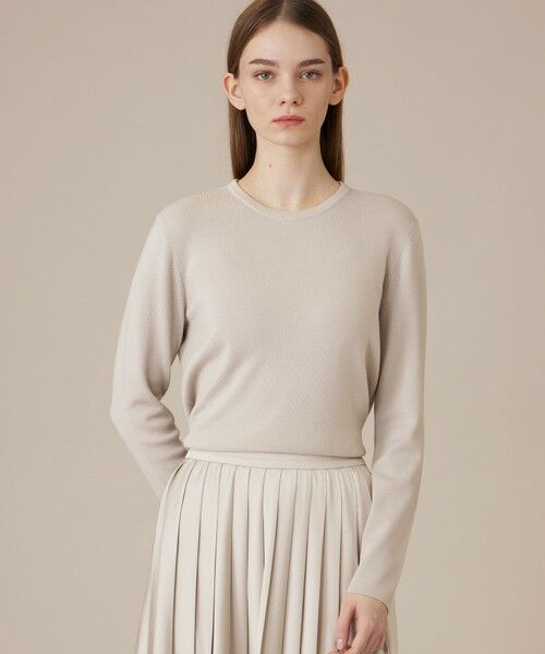 MACKINTOSH LONDON / マッキントッシュ ロンドン  ニット・セーター | レースカラーコンビニットプルオーバー | 詳細2