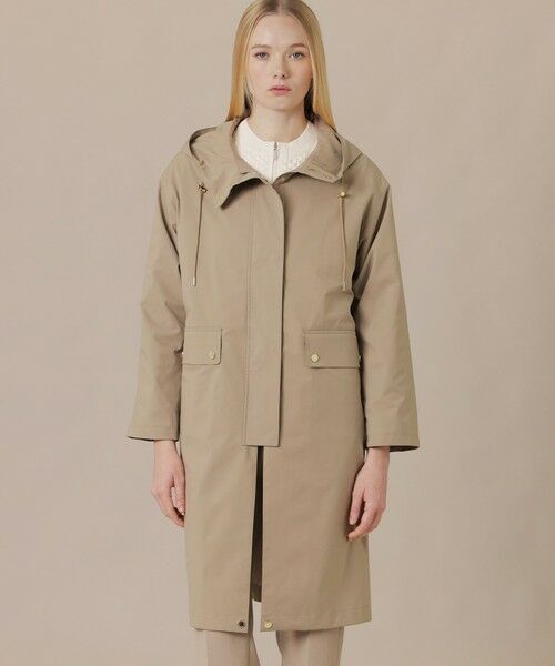 MACKINTOSH LONDON / マッキントッシュ ロンドン  その他アウター | ソフトラミネーションフーデッドコート（ベージュ2）