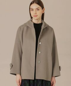 MACKINTOSH LONDON / マッキントッシュ ロンドン  その他アウター | 【ROSLEY/ロズリーフード】ぺコラム圧縮ビーバーフーデットコート