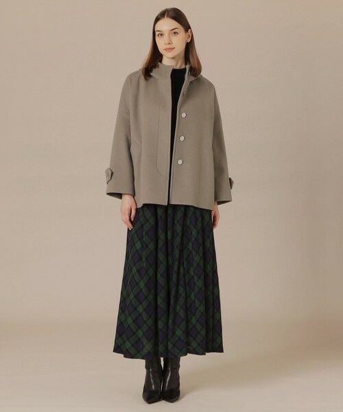 MACKINTOSH LONDON / マッキントッシュ ロンドン  その他アウター | 【ROSLEY/ロズリーフード】ぺコラム圧縮ビーバーフーデットコート | 詳細2