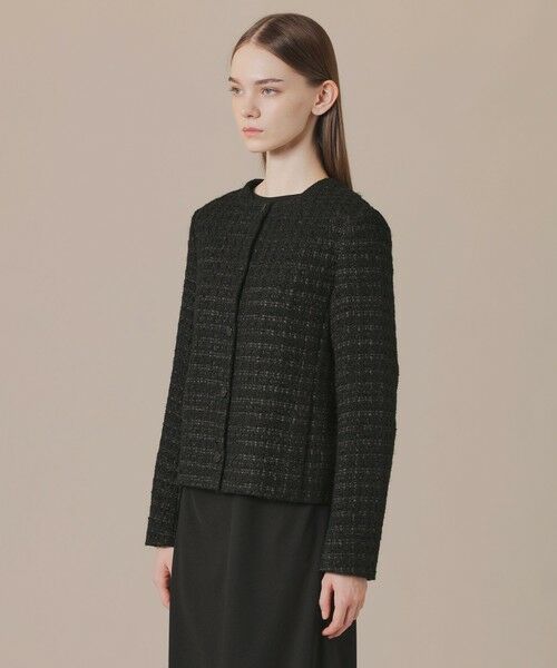 MACKINTOSH LONDON / マッキントッシュ ロンドン  ノーカラージャケット | ツイードノーカラージャケット | 詳細4