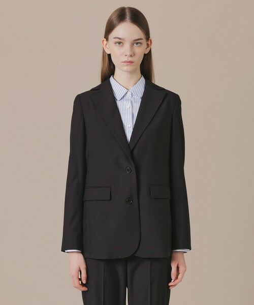 MACKINTOSH LONDON / マッキントッシュ ロンドン  ノーカラージャケット | ライトウールジャケット | 詳細3