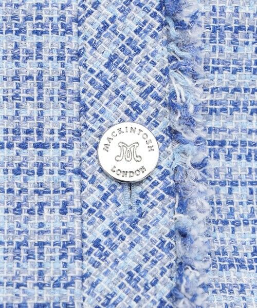 MACKINTOSH LONDON / マッキントッシュ ロンドン ノーカラージャケット | ツイードノーカラージャケット | 詳細6