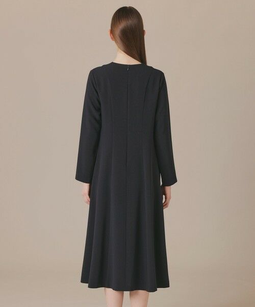 MACKINTOSH LONDON / マッキントッシュ ロンドン  ロング・マキシ丈ワンピース | トリアセテートエアリークロスワンピース | 詳細4