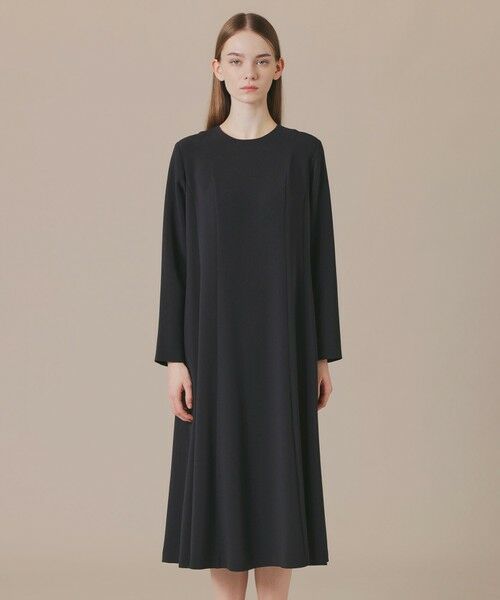 MACKINTOSH LONDON / マッキントッシュ ロンドン  ロング・マキシ丈ワンピース | トリアセテートエアリークロスワンピース | 詳細2