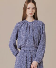 MACKINTOSH LONDON / マッキントッシュ ロンドン  シャツ・ブラウス | ライスドットプリントブラウス