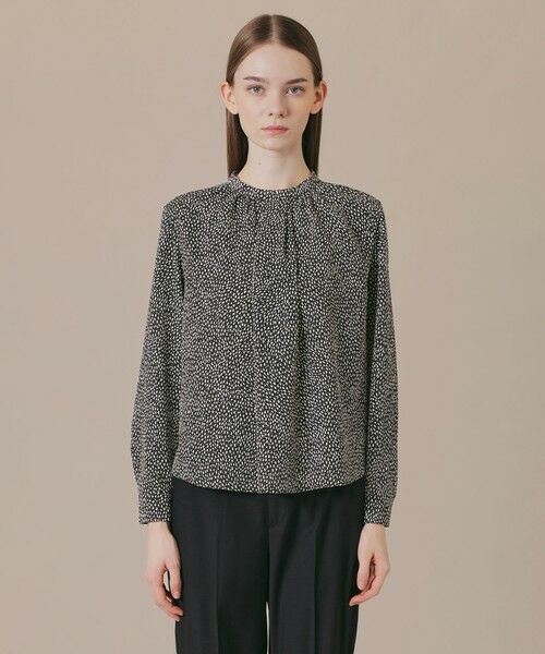 MACKINTOSH LONDON / マッキントッシュ ロンドン  シャツ・ブラウス | ライスドットプリントブラウス | 詳細4