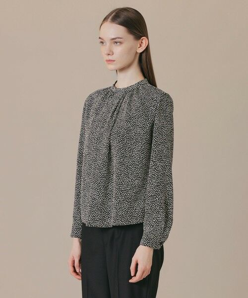 MACKINTOSH LONDON / マッキントッシュ ロンドン  シャツ・ブラウス | ライスドットプリントブラウス | 詳細5