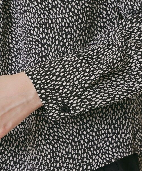 MACKINTOSH LONDON / マッキントッシュ ロンドン  シャツ・ブラウス | ライスドットプリントブラウス | 詳細7