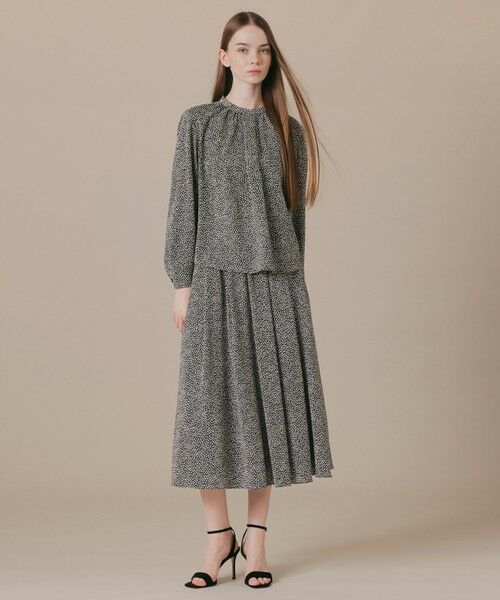 MACKINTOSH LONDON / マッキントッシュ ロンドン  シャツ・ブラウス | ライスドットプリントブラウス | 詳細1