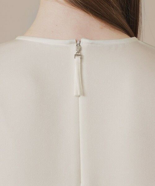 MACKINTOSH LONDON / マッキントッシュ ロンドン  シャツ・ブラウス | トリアセテートジョーゼットブラウス | 詳細7