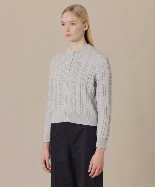 MACKINTOSH LONDON / マッキントッシュ ロンドン  ニット・セーター | ケーブルニットカーディガン | 詳細6