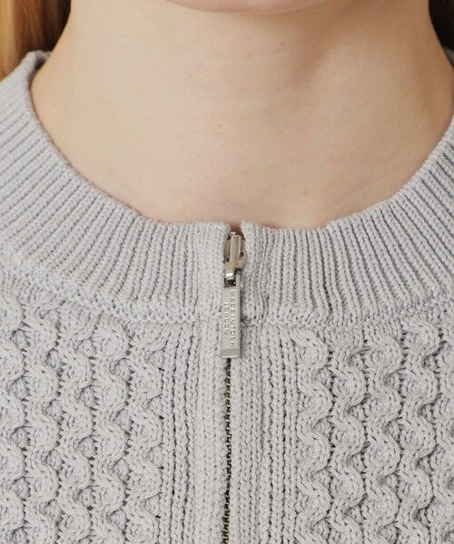 MACKINTOSH LONDON / マッキントッシュ ロンドン  ニット・セーター | ケーブルニットカーディガン | 詳細8