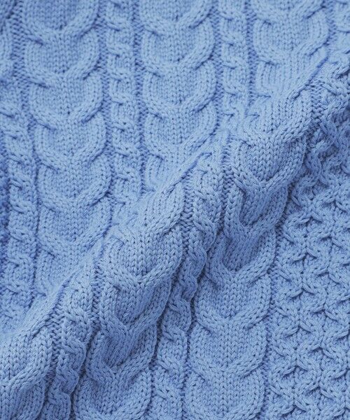 MACKINTOSH LONDON / マッキントッシュ ロンドン  ニット・セーター | ケーブルニットカーディガン | 詳細12