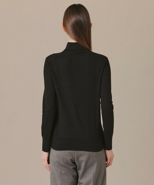 MACKINTOSH LONDON / マッキントッシュ ロンドン  ニット・セーター | 【SUPER FINE LAB.】メルテッドサウラコットンタートルネックプルオーバー | 詳細7