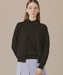 MACKINTOSH LONDON / マッキントッシュ ロンドン  ニット・セーター | シルキーラメニットカーディガン