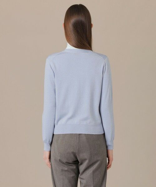 MACKINTOSH LONDON / マッキントッシュ ロンドン  ニット・セーター | シルキーラメニットカーディガン | 詳細6