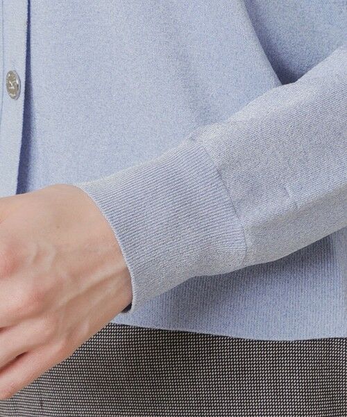 MACKINTOSH LONDON / マッキントッシュ ロンドン  ニット・セーター | シルキーラメニットカーディガン | 詳細7