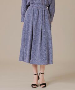 MACKINTOSH LONDON / マッキントッシュ ロンドン  ロング・マキシ丈スカート | ライスドットプリントスカート