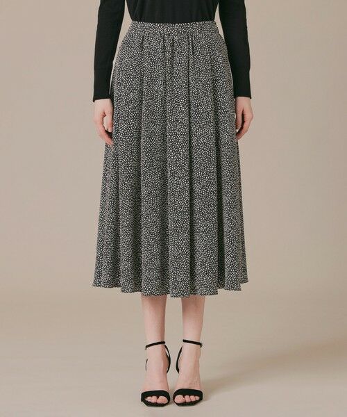 MACKINTOSH LONDON / マッキントッシュ ロンドン  ロング・マキシ丈スカート | ライスドットプリントスカート | 詳細3