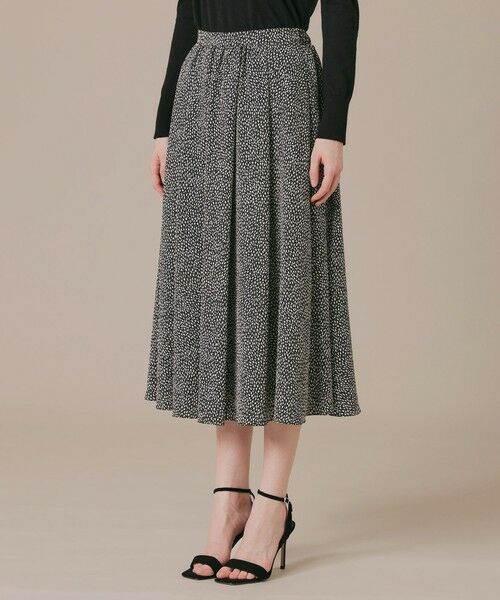 MACKINTOSH LONDON / マッキントッシュ ロンドン  ロング・マキシ丈スカート | ライスドットプリントスカート | 詳細4