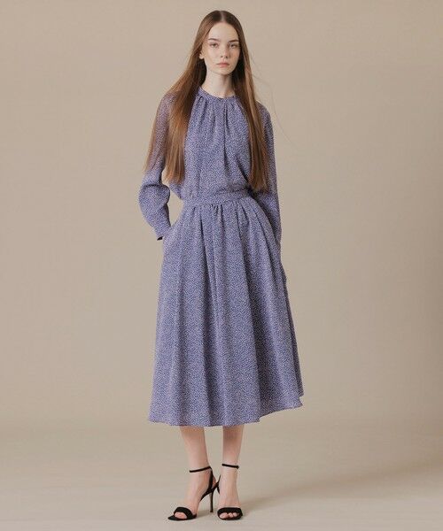 MACKINTOSH LONDON / マッキントッシュ ロンドン  ロング・マキシ丈スカート | ライスドットプリントスカート | 詳細2