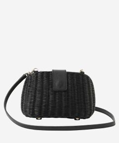 MACKINTOSH LONDON / マッキントッシュ ロンドン  メッセンジャーバッグ・ウエストポーチ | 【婦人画報4月号掲載】ボタニカルウォールラタンミニショルダー