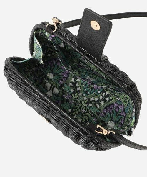 MACKINTOSH LONDON / マッキントッシュ ロンドン  メッセンジャーバッグ・ウエストポーチ | 【婦人画報4月号掲載】ボタニカルウォールラタンミニショルダー | 詳細7