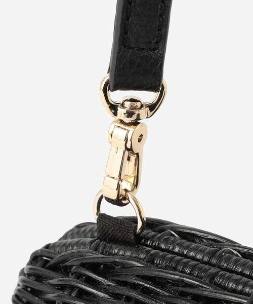 MACKINTOSH LONDON / マッキントッシュ ロンドン  メッセンジャーバッグ・ウエストポーチ | 【婦人画報4月号掲載】ボタニカルウォールラタンミニショルダー | 詳細9