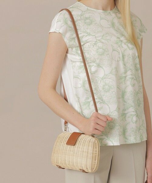 MACKINTOSH LONDON / マッキントッシュ ロンドン  メッセンジャーバッグ・ウエストポーチ | 【婦人画報4月号掲載】ボタニカルウォールラタンミニショルダー | 詳細2