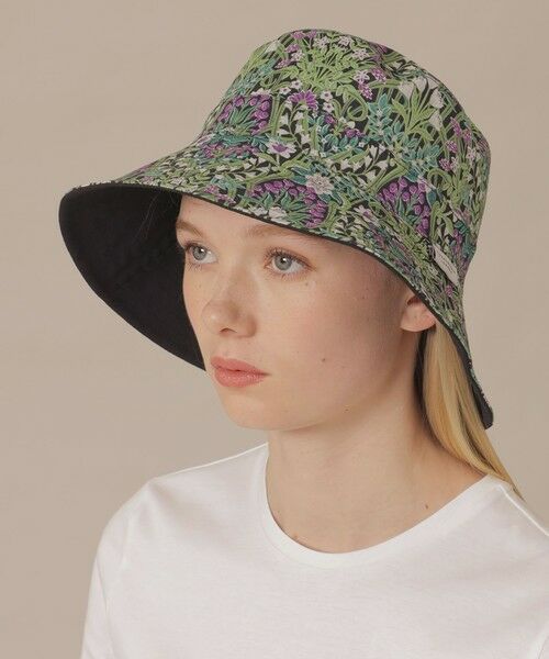 MACKINTOSH LONDON / マッキントッシュ ロンドン  ハット | 【婦人画報4月号掲載】ボタニカルウォールリバーシブルハット | 詳細1