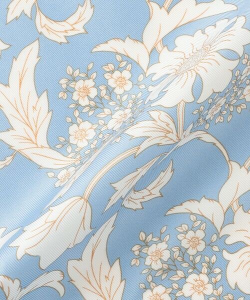 MACKINTOSH LONDON / マッキントッシュ ロンドン  マフラー・ショール・スヌード・ストール | 【婦人画報4月号掲載】【BIBURY FLOWER】バイブリーフラワーミニダイヤモンドシェイプスカーフ | 詳細5