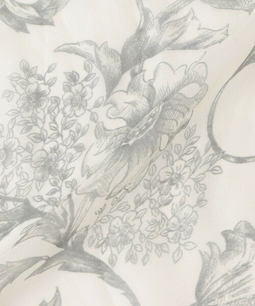 MACKINTOSH LONDON / マッキントッシュ ロンドン  マフラー・ショール・スヌード・ストール | 【婦人画報4月号掲載】【BIBURY FLOWER】スケッチバイブリーフラワーウェアラブルスカーフ | 詳細4