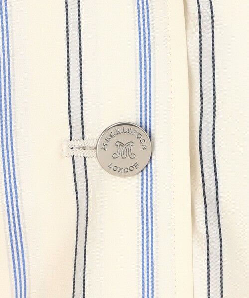 MACKINTOSH LONDON / マッキントッシュ ロンドン  その他アウター | ポリエステルシルクストライプコートドレス | 詳細9