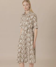 MACKINTOSH LONDON / マッキントッシュ ロンドン  ロング・マキシ丈ワンピース | 【婦人画報4月号掲載】【BIBURY FLOWER】バイブリーフラワースムースワンピース