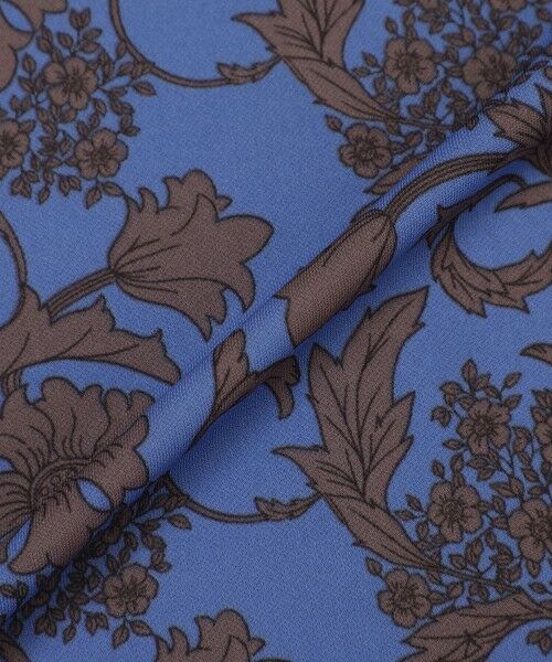 MACKINTOSH LONDON / マッキントッシュ ロンドン  ロング・マキシ丈ワンピース | 【婦人画報4月号掲載】【BIBURY FLOWER】バイブリーフラワースムースワンピース | 詳細9