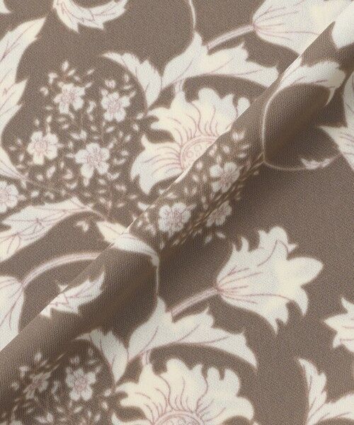 MACKINTOSH LONDON / マッキントッシュ ロンドン  ロング・マキシ丈ワンピース | 【婦人画報4月号掲載】【BIBURY FLOWER】バイブリーフラワースムースワンピース | 詳細10