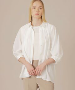 MACKINTOSH LONDON / マッキントッシュ ロンドン  シャツ・ブラウス | コンジュゲートストレッチブラウス