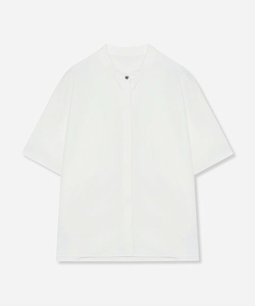 MACKINTOSH LONDON / マッキントッシュ ロンドン  シャツ・ブラウス | トリコットストレッチブラウス（オフホワイト）