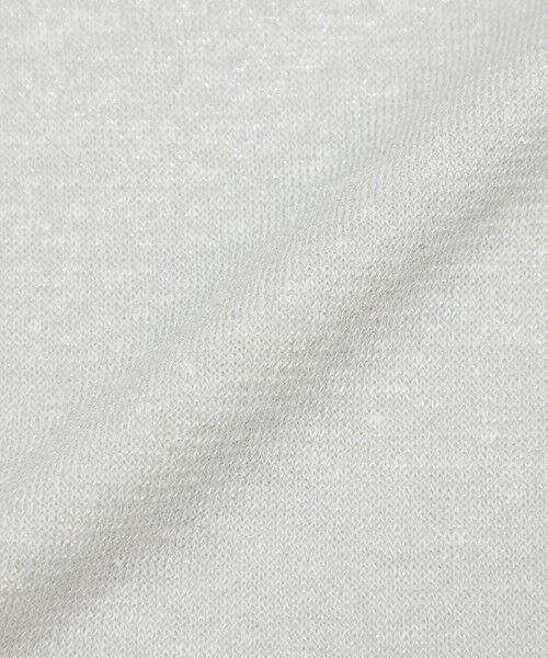 MACKINTOSH LONDON / マッキントッシュ ロンドン  ニット・セーター | 【婦人画報4月号掲載】シャイニーリネンニットシャツ | 詳細10