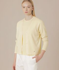 MACKINTOSH LONDON / マッキントッシュ ロンドン  ニット・セーター | ハイツイストコットンニットカーディガン